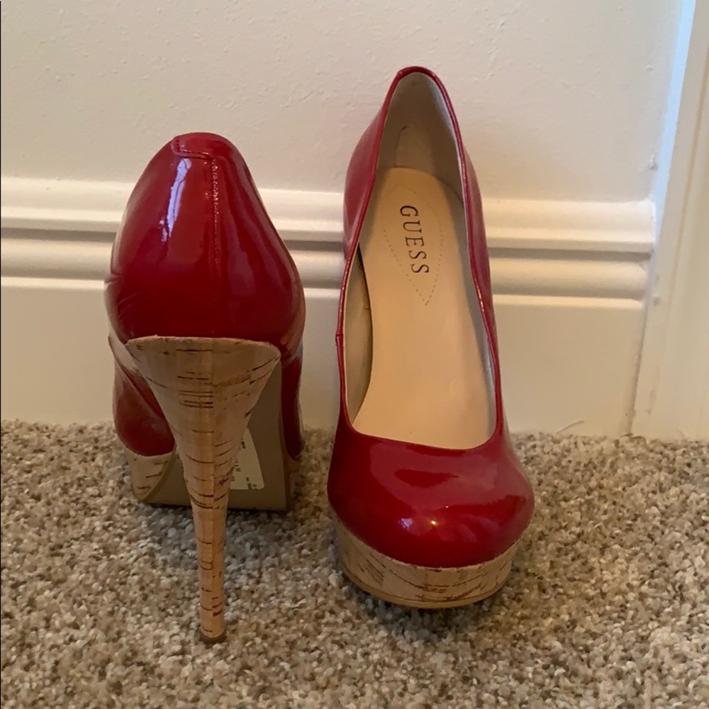 Guess Red Heels - Picture 2 of 4